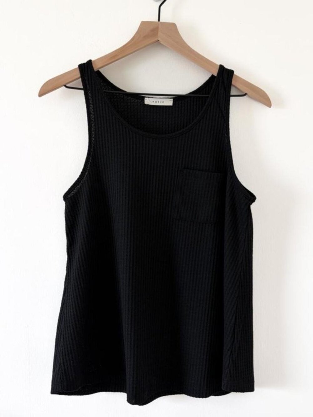 Entro Waffle Knit Tank Top